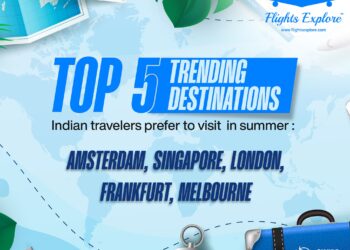Top 5 trending destinations Indian travelers prefer to visit in Summer:
Amsterda…